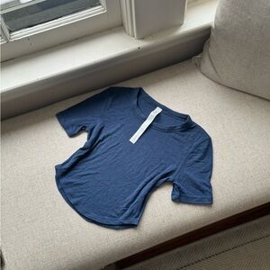 Lululemon Blue Short Sleeve Tee